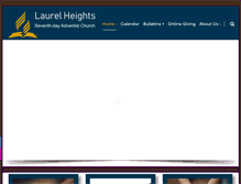 Tablet Screenshot of laurelheightssdachurch.org